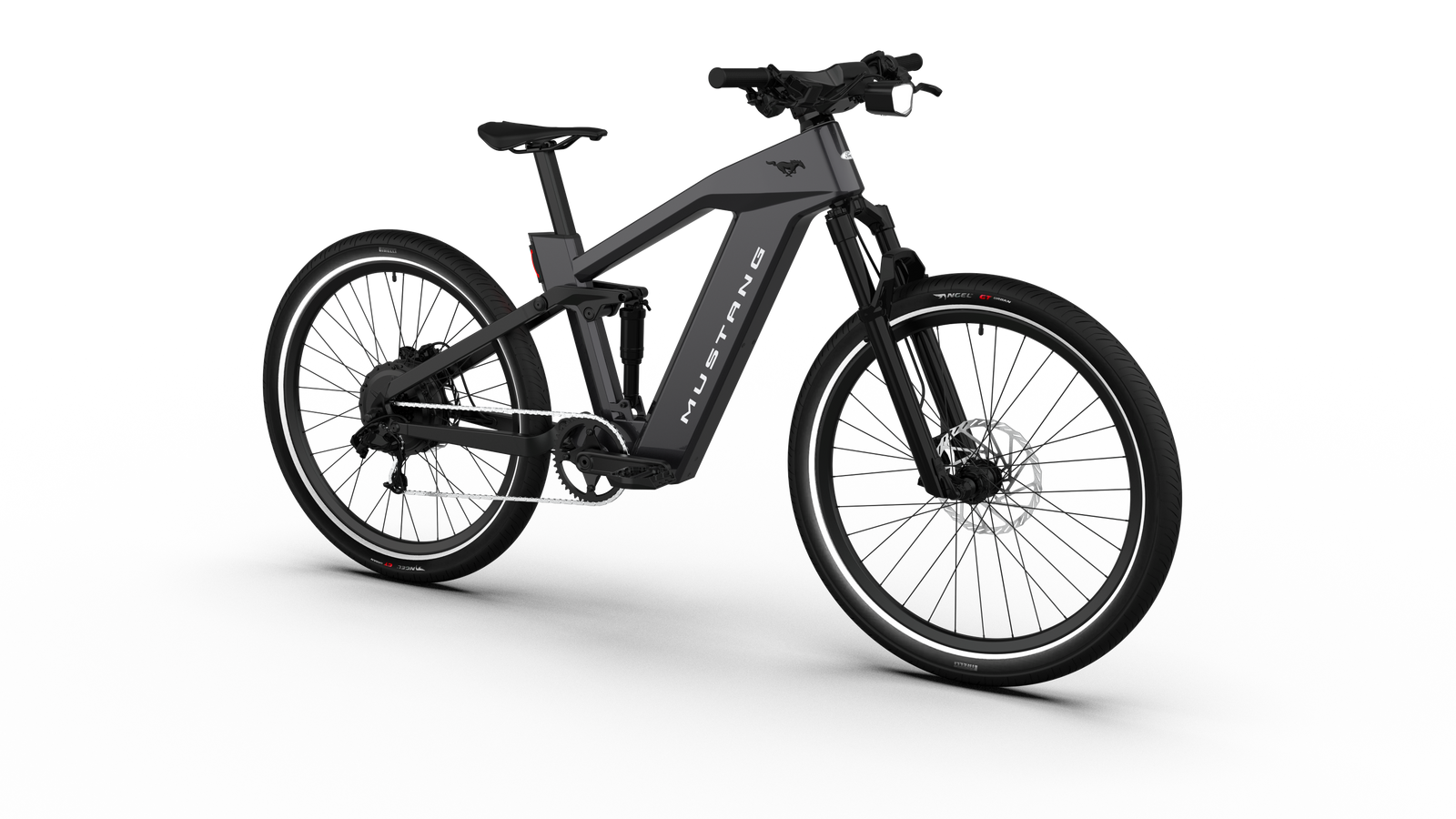 Ford Mustang e-bike in Dark Matter Gray colour