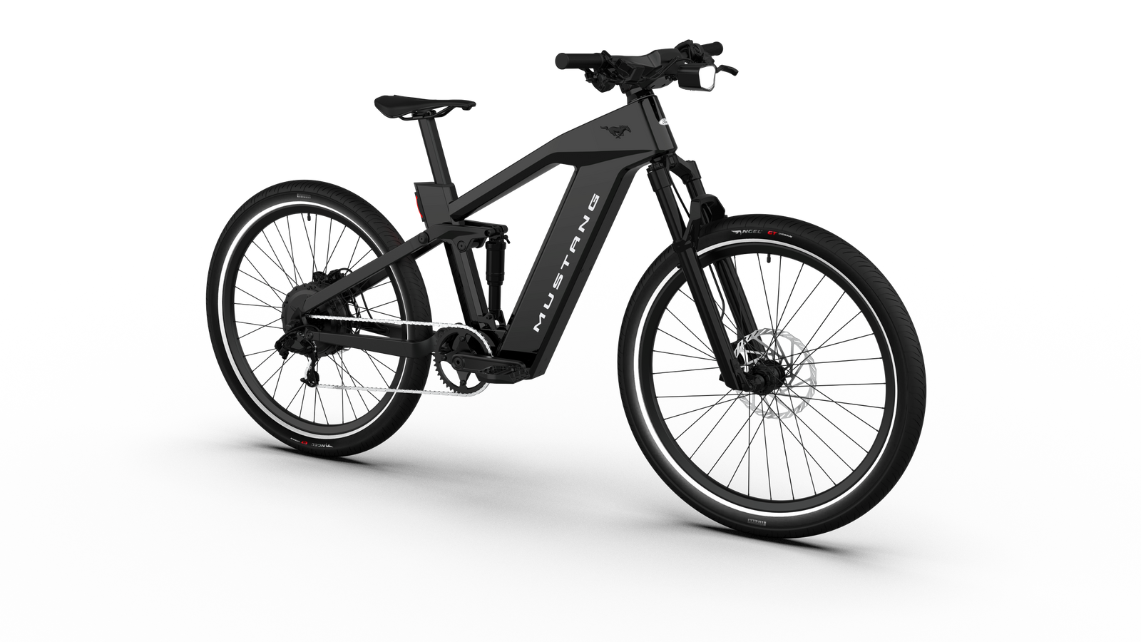 Ford Mustang e-bike in Shadow Black colour