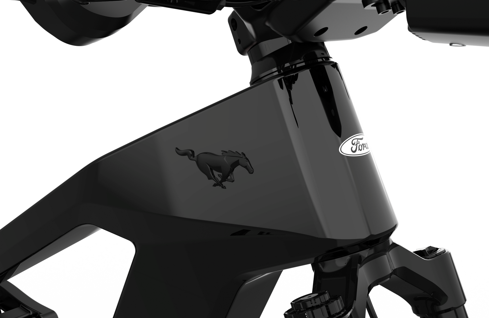 Ford Mustang e-bike in Shadow Black colour