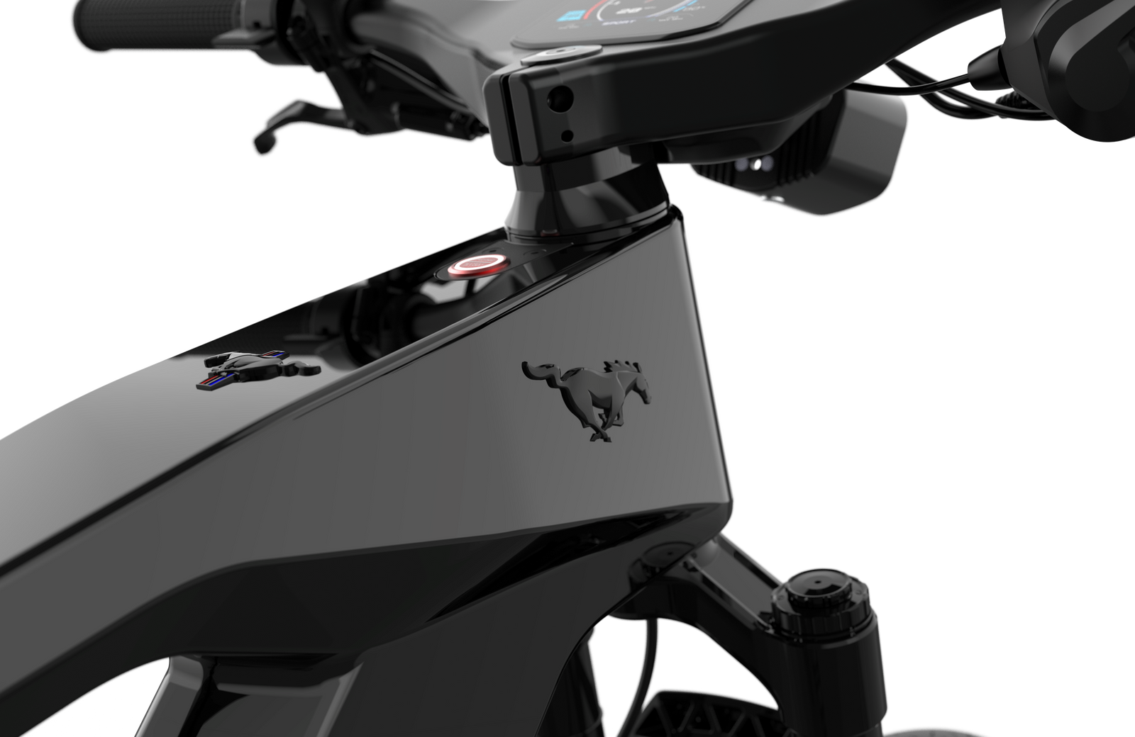 Ford Mustang e-bike in Shadow Black colour