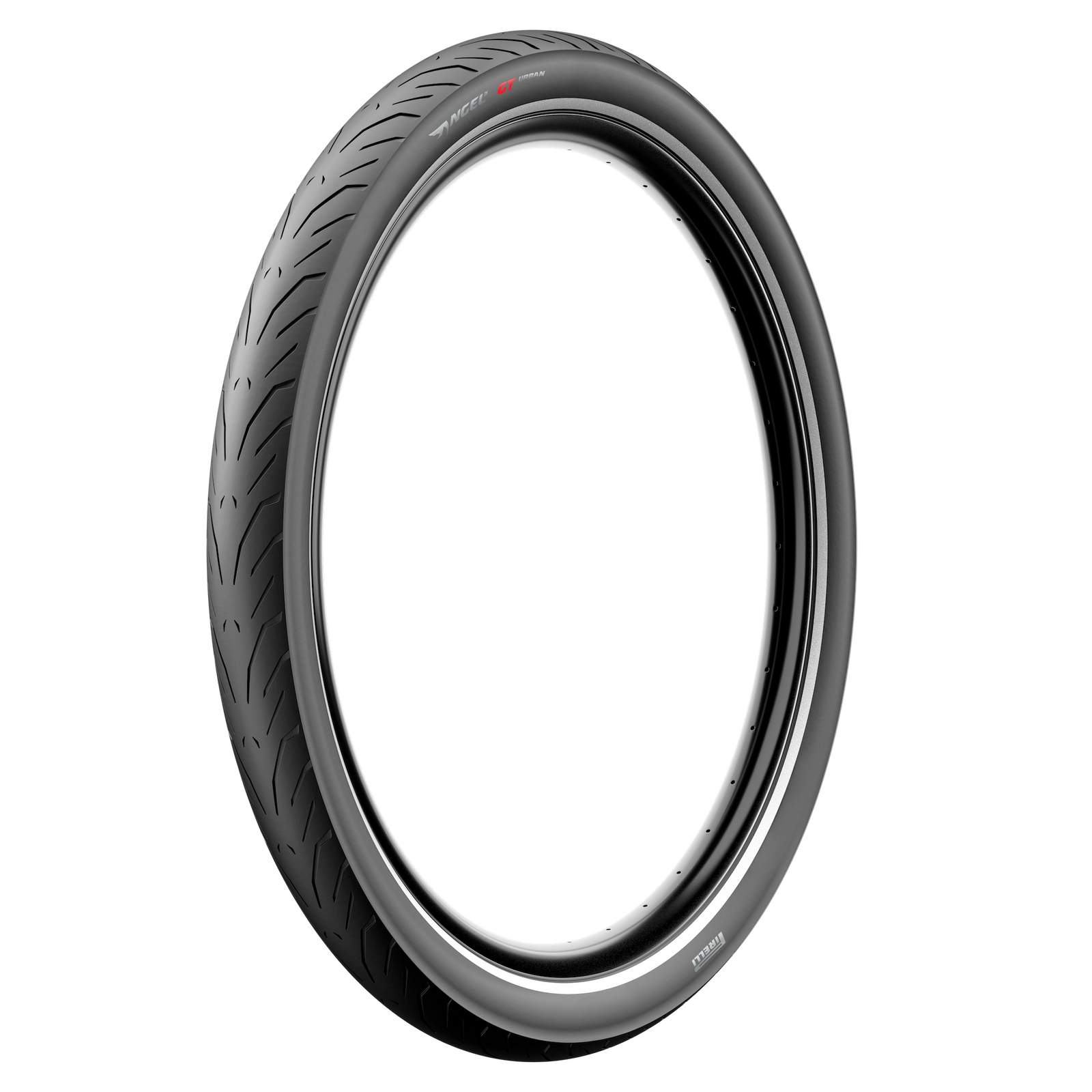 The Pirelli Angel Urban GT Hyperbelt 27.5 x 2.25" tire for the Ford Mustang e-bike