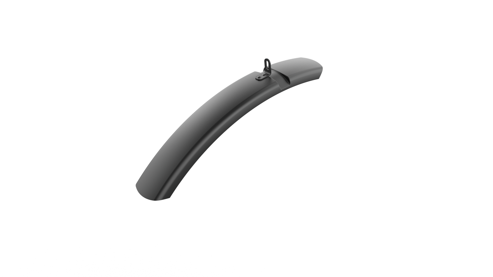 Side profile of the front fender for the Ford Mustang electric bike