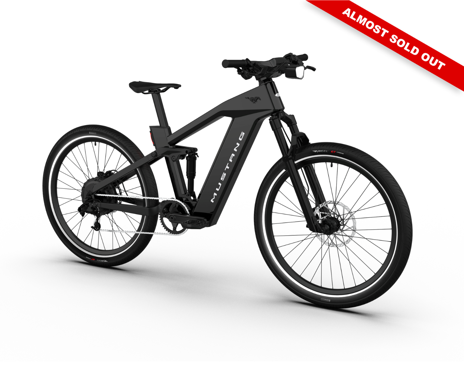 Ford Mustang e-bike in Shadow Black colour
