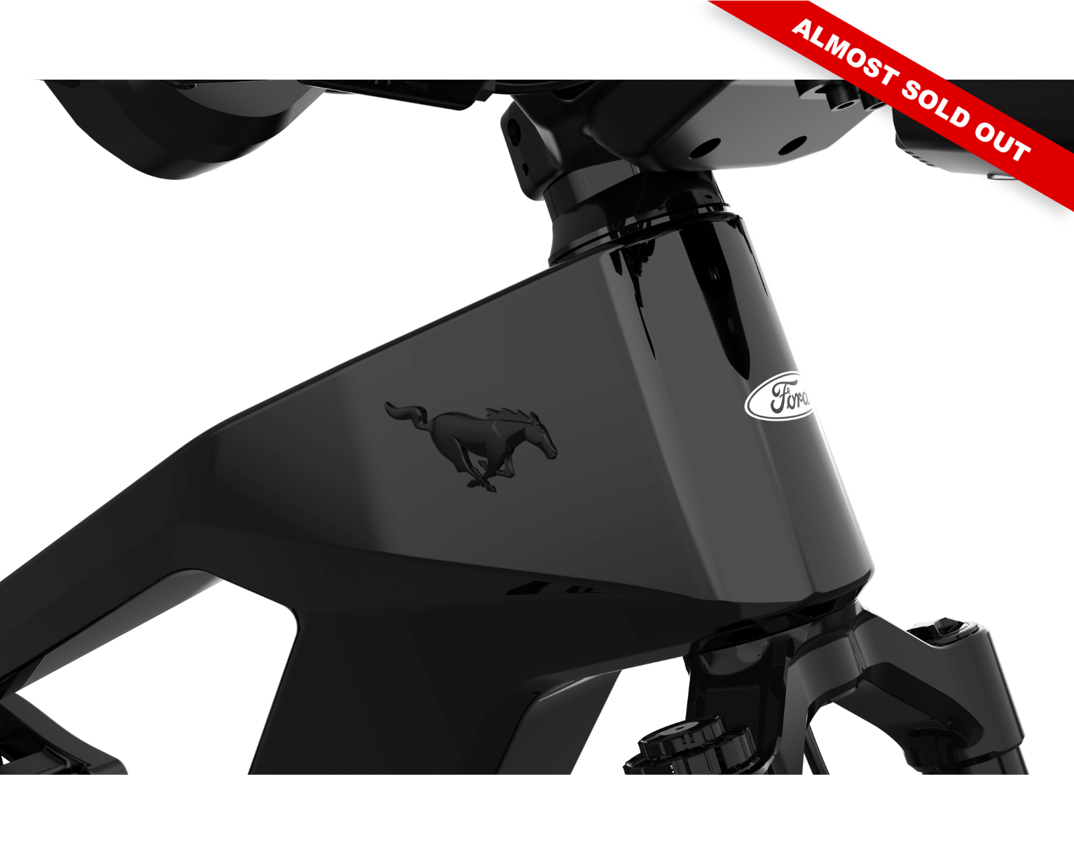 Ford Mustang e-bike in Shadow Black colour