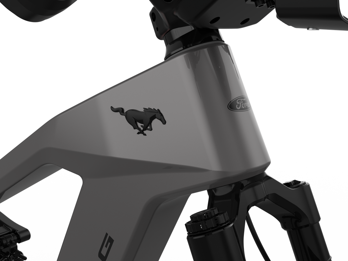 A closer look at Ford Mustang Ebike Conversion Kit