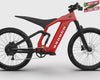 Ford Bronco electric bike 360-degree view in Race Red