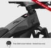 dt-Non-driveside profile of the Ford Bronco electric dirt bike - Shadow Black color
