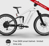 mv-Ford Mustang electric bike in Oxford White colour