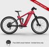 dt-Ford Mustang electric bike in Rapid Red colour