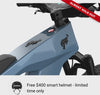 mv-Ford Bronco electric dirt bike - Azure Gray Metallic Tri-Coat color