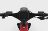 Non-driveside profile of the Ford Bronco electric dirt bike - Hot Pepper Red Metallic Tinted Clearcoat color
