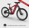 dt-Ford Mustang electric bike in Race Red colour