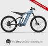 dt-Ford Bronco electric dirt bike - Azure Gray Metallic Tri-Coat color