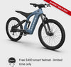 mv-Ford Bronco electric dirt bike - Azure Gray Metallic Tri-Coat color