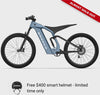 mv-Ford Bronco electric dirt bike - Azure Gray Metallic Tri-Coat color