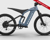 Ford Bronco electric dirt bike - Azure Gray Metallic Tri-Coat color