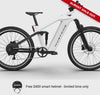 dt-Ford Mustang electric bike in Oxford White colour
