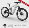 mv-Ford Mustang electric bike in Oxford White colour