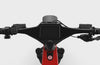 Non-driveside profile of the Ford Bronco electric dirt bike - Race Red color